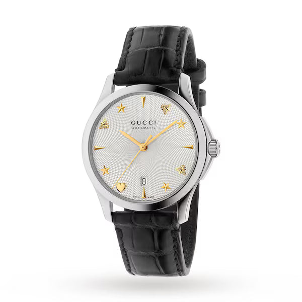Gucci G-Timeless Automatic Black Watch YA126468