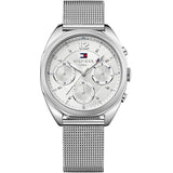 Tommy Hilfiger Mia Silver Dial Mesh Ladies Watch 1781628