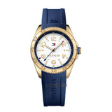 Tommy Hilfiger White Dial Silicone Strap Ladies Watch 1781637