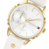Tommy Hilfiger Brooklyn Silver Dial Leather Strap Ladies Watch 1782018 - The Watches Men & CO #4