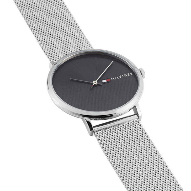 Tommy Hilfiger Men's Silver Mesh Watch 1791465 - The Watches Men & CO #4
