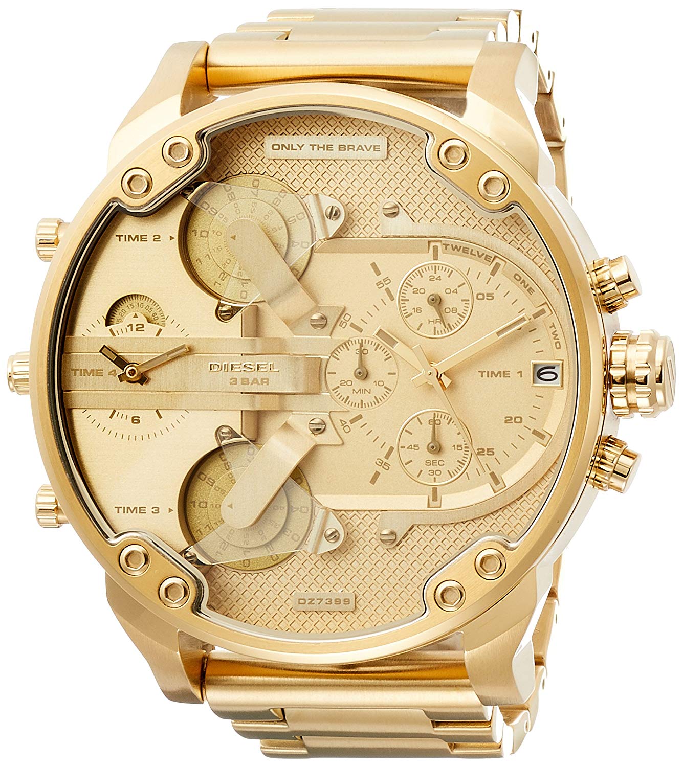 2 x Diesel Big Daddy GOLD Combo Pack - Watch