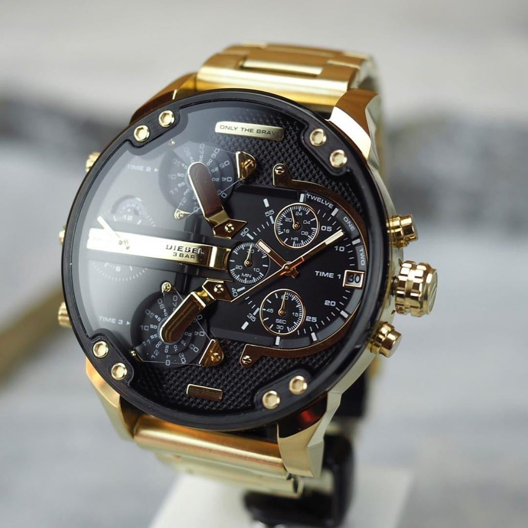 2 x Diesel Big Daddy GOLD Combo Pack - Watch