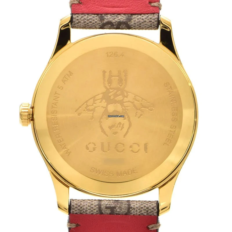 Gucci Watch G-Timeless GG Pomme 38mm YA1264158 - Image 7