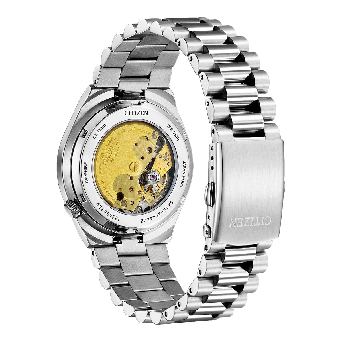 Citizen Tsuyosa Automatic 40mm Beige Dial Stainless Steel Watch – NJ0151-88W
