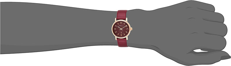 Marc by Marc Jacobs Women's Red Dial Leather Band Watch MBM1271 - Big Daddy Watches #4