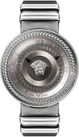 Versace V-Metal Icon Silver Women's Watch  VLC120016 - The Watches Men & CO