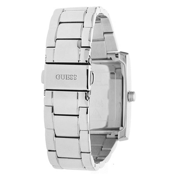 Guess Haven Crystal White Dial Silver Ladies Watch W0446L1