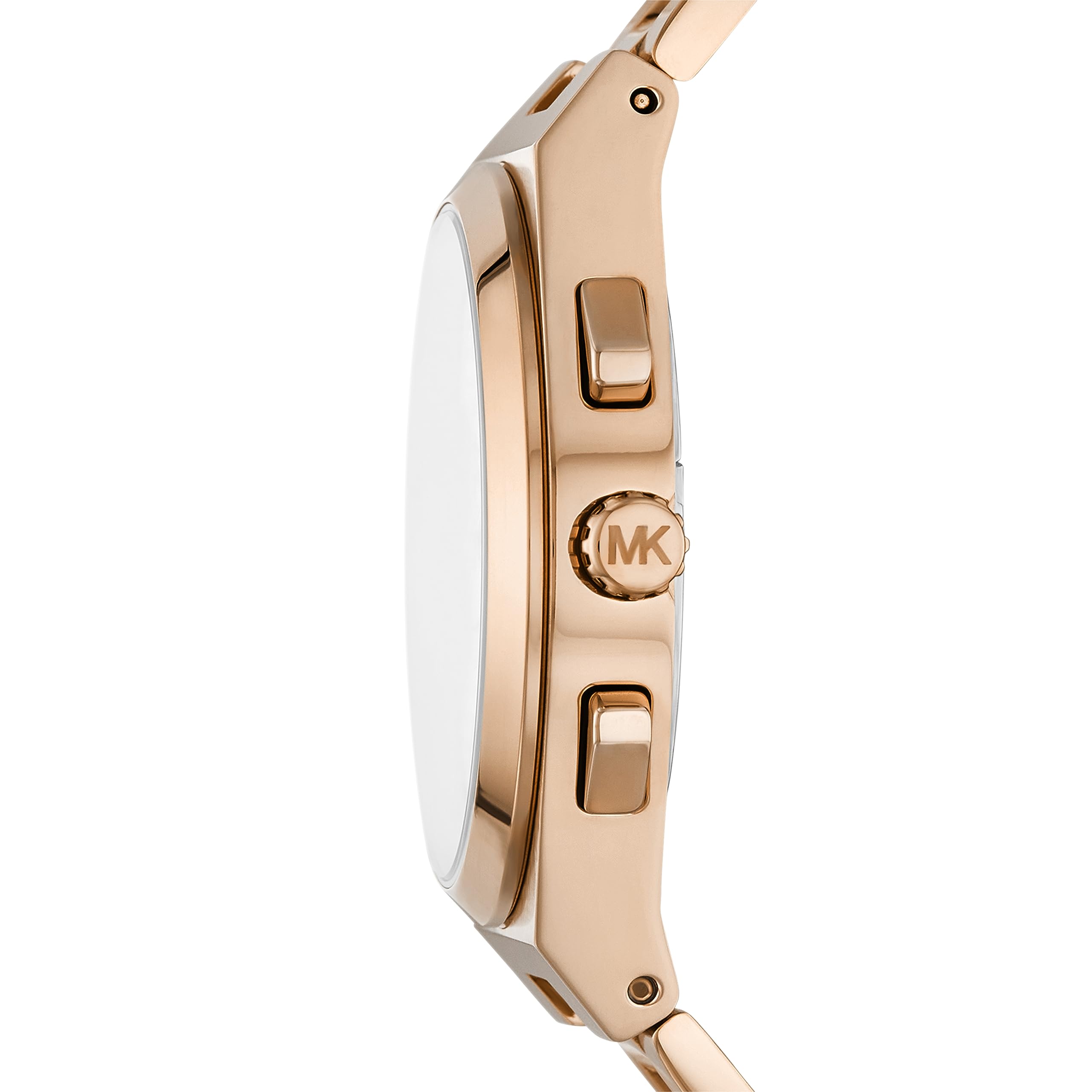Michael Kors Oversized Lennox Chronograph Rose Gold-Tone Men's Watch - MK9119