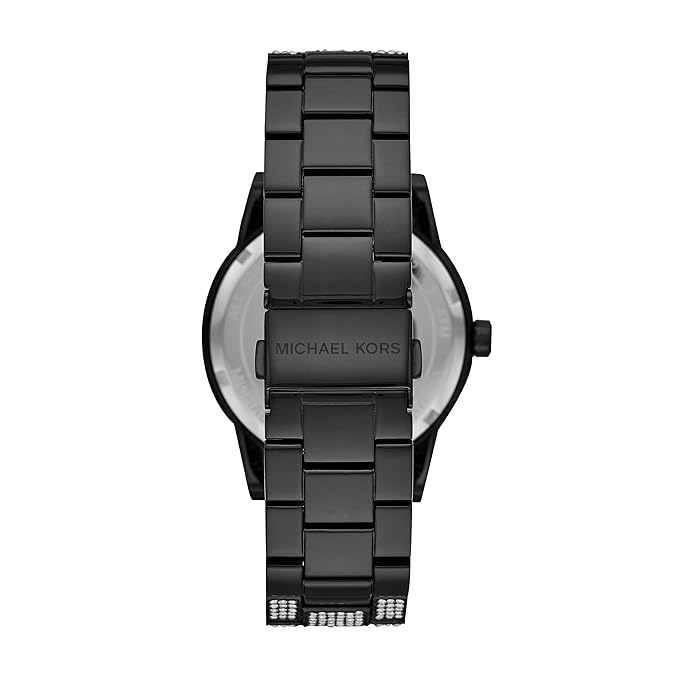 Michael Kors Ritz Black Pavé Dial Women's Watch - MK6733