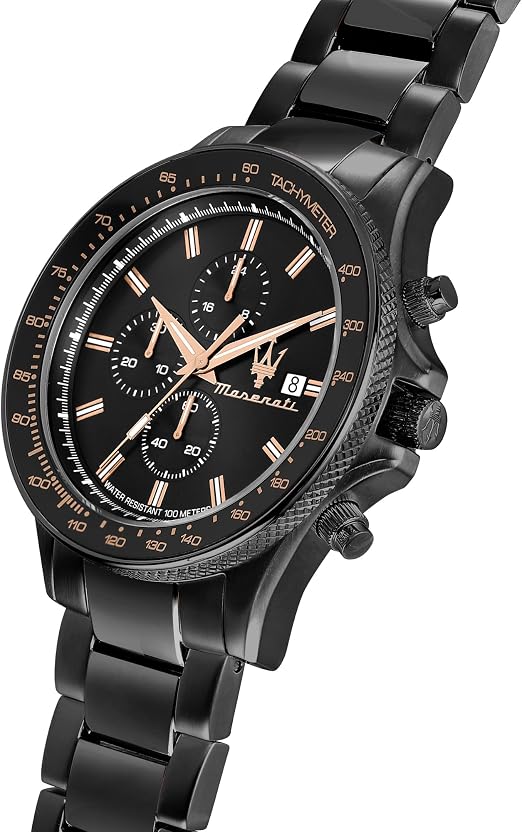 Maserati Sfida All Black Chronograph Tachymeter R8873640011