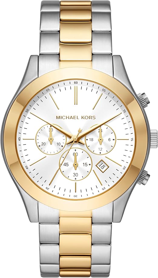 Michael Kors Slim Runway Two-Tone Watch MK8986