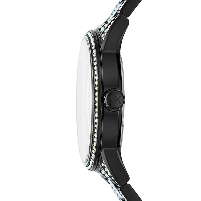 Michael Kors Ritz Black Pavé Dial Women's Watch - MK6733