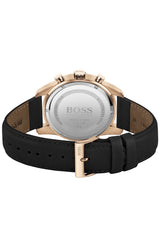 Hugo Boss Skymaster Blue Dial Leather Strap Men's Watch 1513783