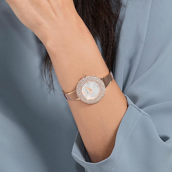 Swarovski Crystal Rose Gold Women's Watch - 5484073