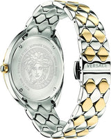 Versace Shadov Gold-Tone Sunray Women's Watch VEBM00518 - The Watches Men & CO #3