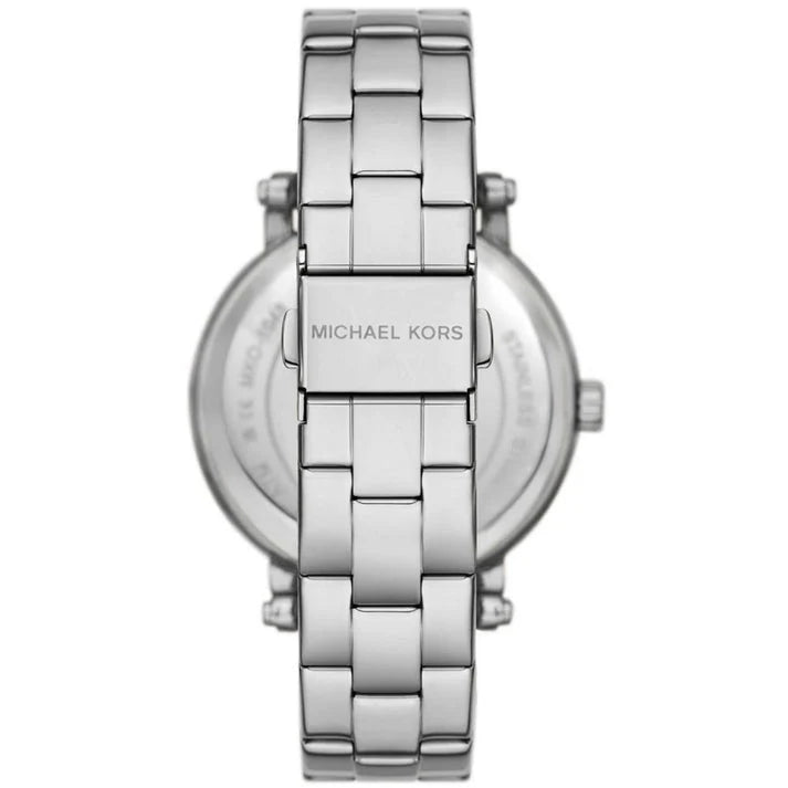 Michael Kors Corey Three-Hand Pink Dial Silver Women's Watch - MKO1050