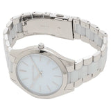 Michael Kors Slim Runway Silver Acetate Unisex Watch MK4549