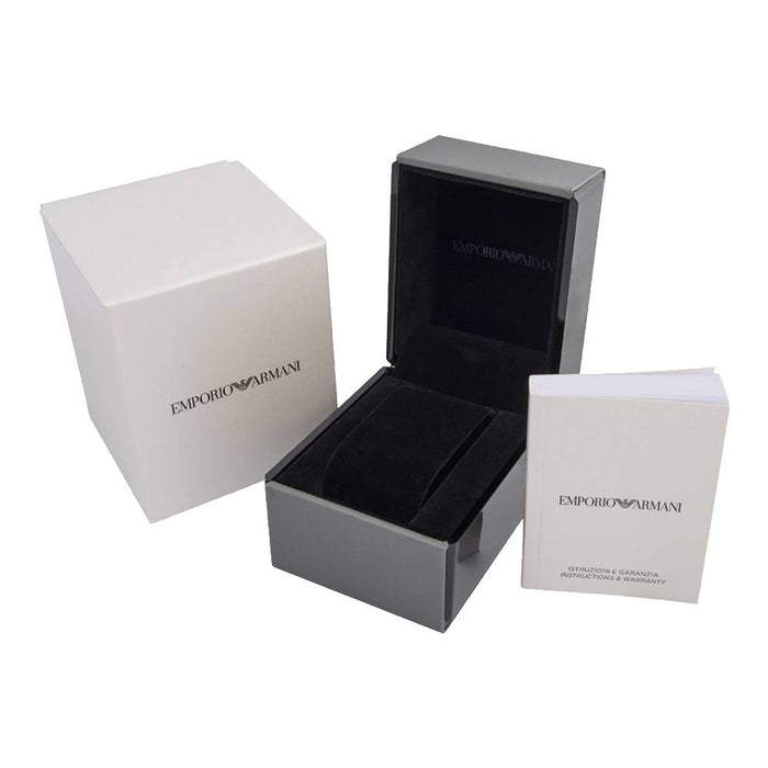 Emporio Armani Classic Leather Strap Men's Watch AR0154