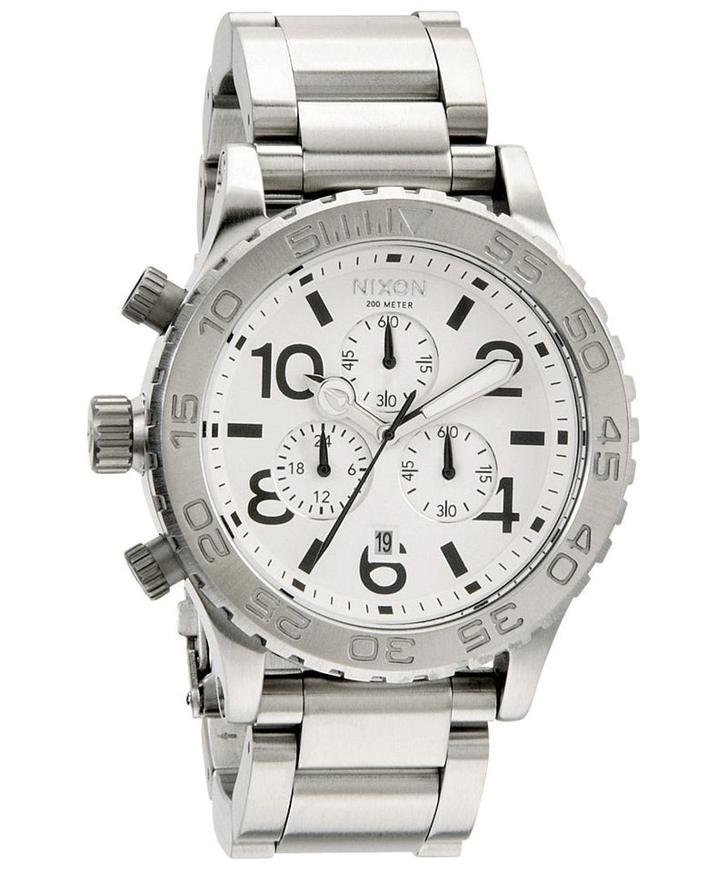 Nixon 42-20 Chronograph Stainless Steel Men's Watch A037-100