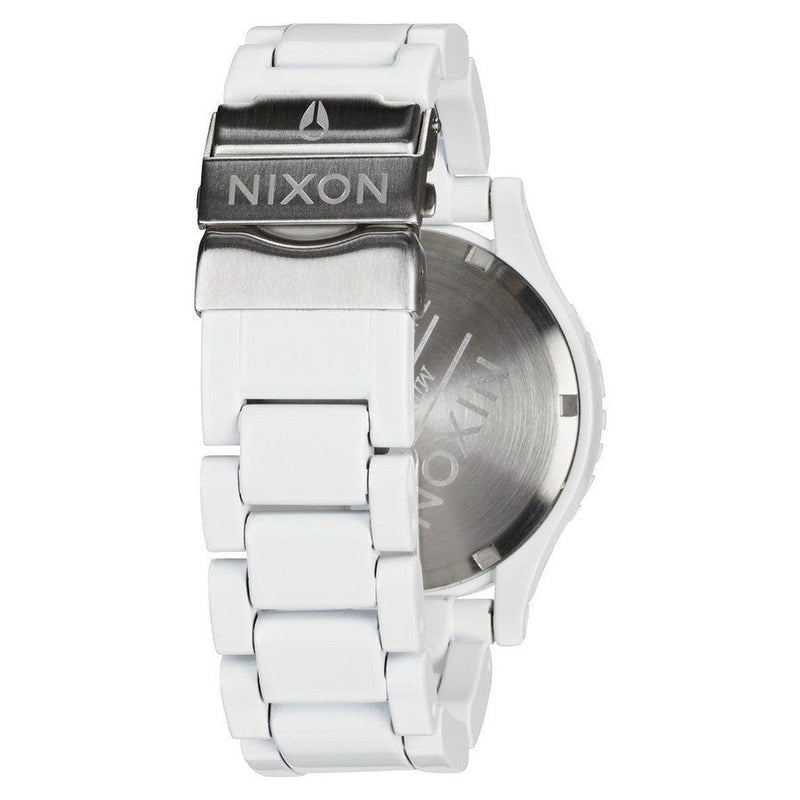 Nixon 42-20 Chronograph White and Silver Men's Watch A037-1255