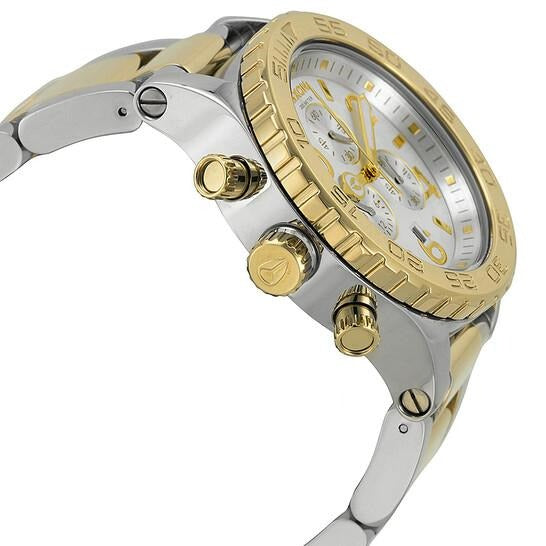 Nixon 42-20 Chronograph Champagne Dial Two-tone Men's Watch A037-1431