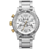 Nixon 42-20 Chronograph Silver Tone Men's Watch A037-2129