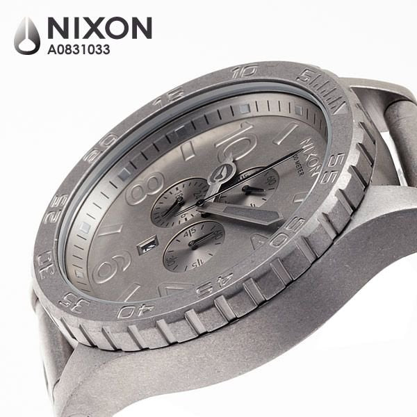 Nixon 51-30 Stainless Steel Analog with Silver Dial Men's Watch A083-1033