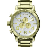 Nixon 51-30 Chronograph Champagne Dial Gold-tone Men's Watch A083-1219