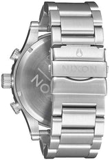 Nixon 51-30 Chrono Silver Blue Sunray Men's Watch A083-1258