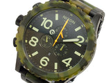 Nixon 51-30 Chrono Black Dial Camouflage Ion-plated Men's Watch A083-1428