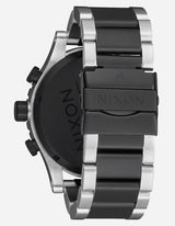 Nixon 51-30 Chrono Black Rose Gold Men's Watch A083-2051