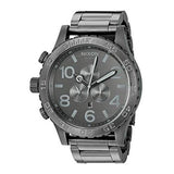 Nixon 51-30 Chronograph Silver & Gray Men's Watch A083-2090