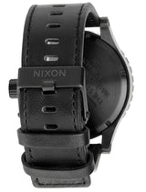 Nixon 51-30 Chrono Leather All Black Men's Watch A124-001