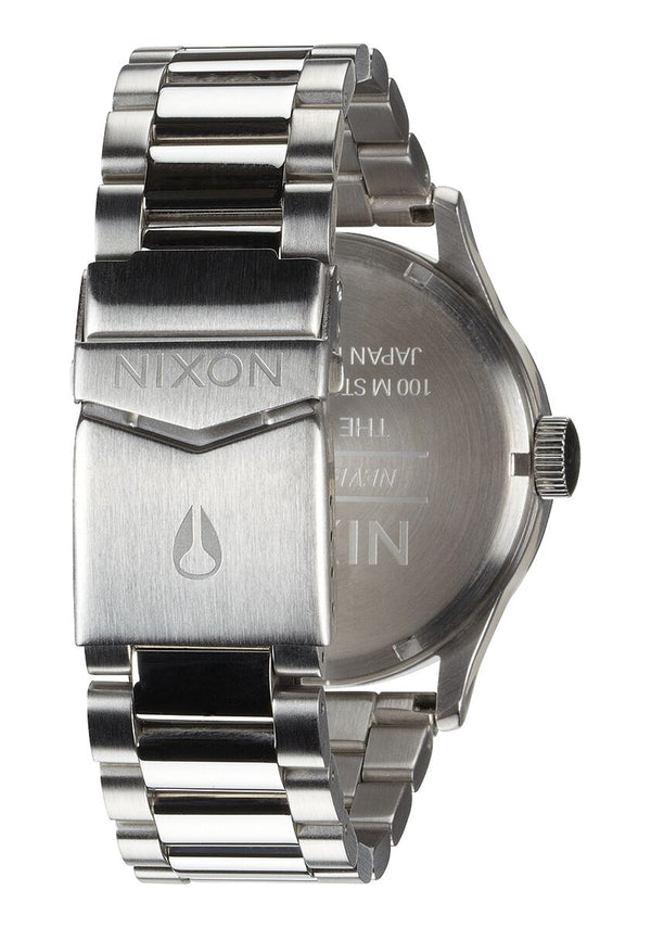 Nixon Sentry Stainless Steel Blue Sunray Dial Men's Watch A356-1258