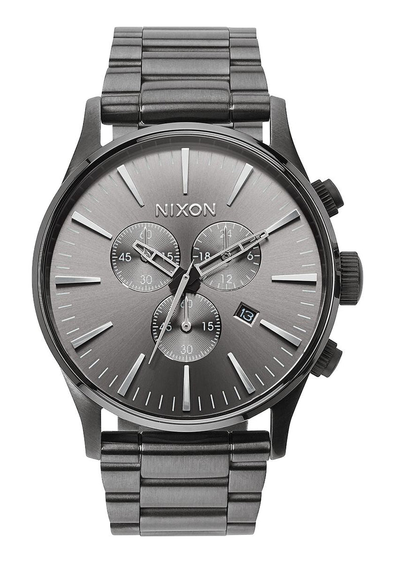 Nixon Sentry Chronograph All Gunmetal Men's Watch A386-632