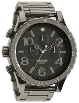 Nixon 48-20 Chrono Polished Gunmetal Lum Men's Watch A486-1885