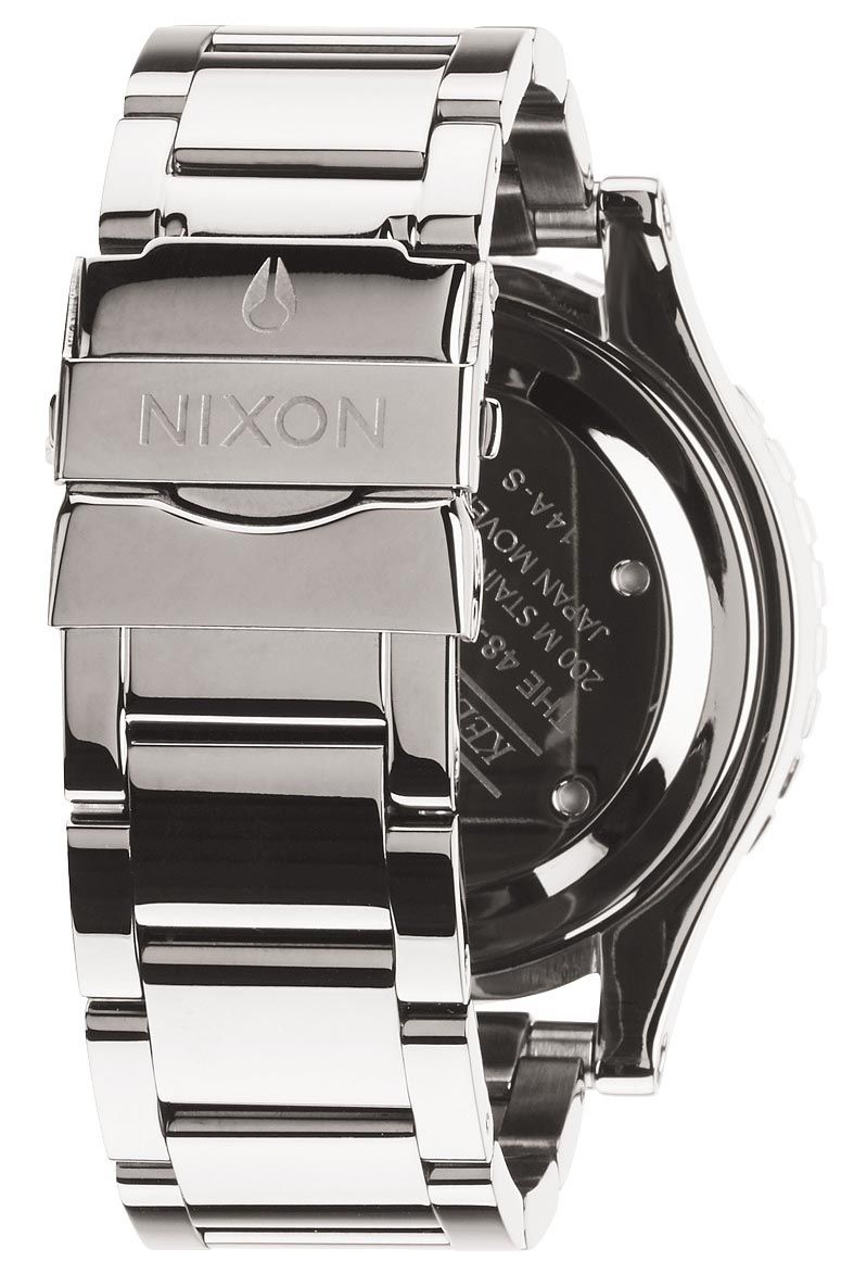 Nixon 48-20 Chrono Polished Gunmetal Lum Men's Watch A486-1885