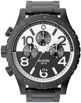 Nixon 48-20 Chrono Black White Men's Watch A486-2052