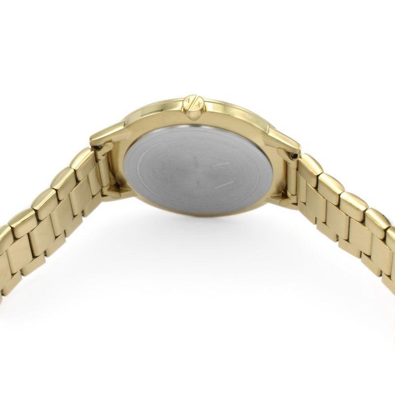 Armani Exchange Three-Hand Gold-Tone Stainless Steel Men's Watch AX2707 - The Watches Men & CO #2