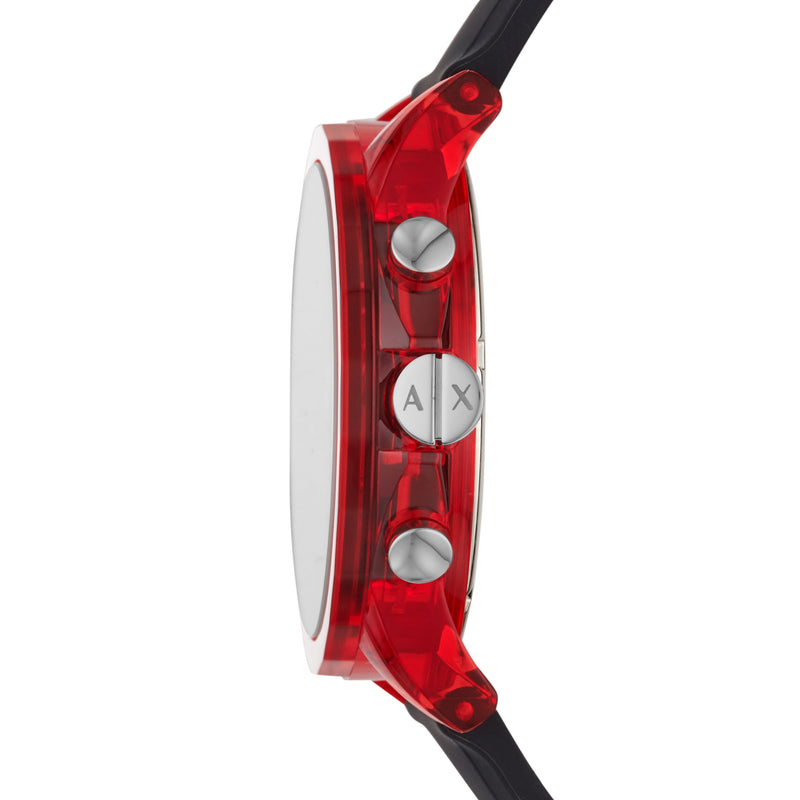 Outerbanks Red Silicon Strap Men's Watch AX1338 - The Watches Men & CO #2
