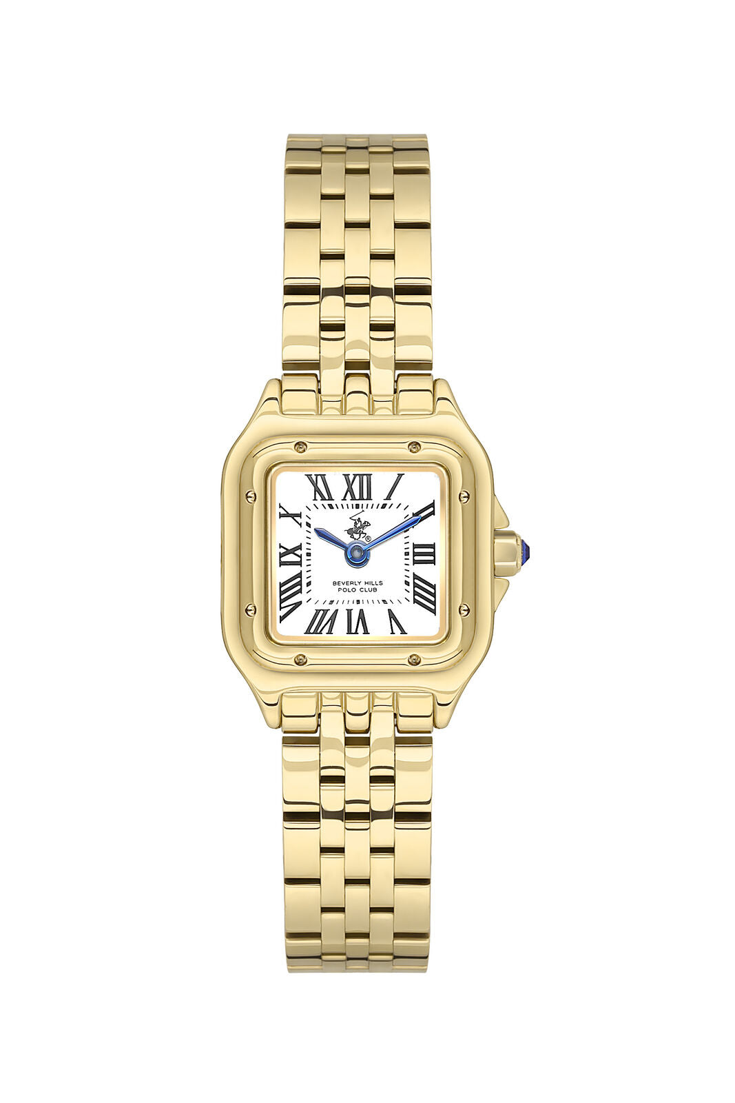 Beverly Hills Polo Club Square Quartz Gold Stainless Steel Watch BP3600C.131 BP3600C.131 - Image 1