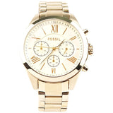 Fossil Modern Analog Gold Dial Women's Watch BQ1746