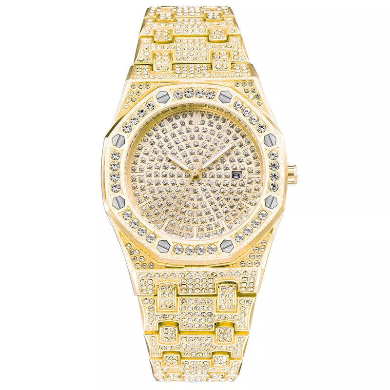 Big Daddy Baguette Gold Watch