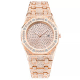 Big Daddy Iced Out Rose Gold Watch