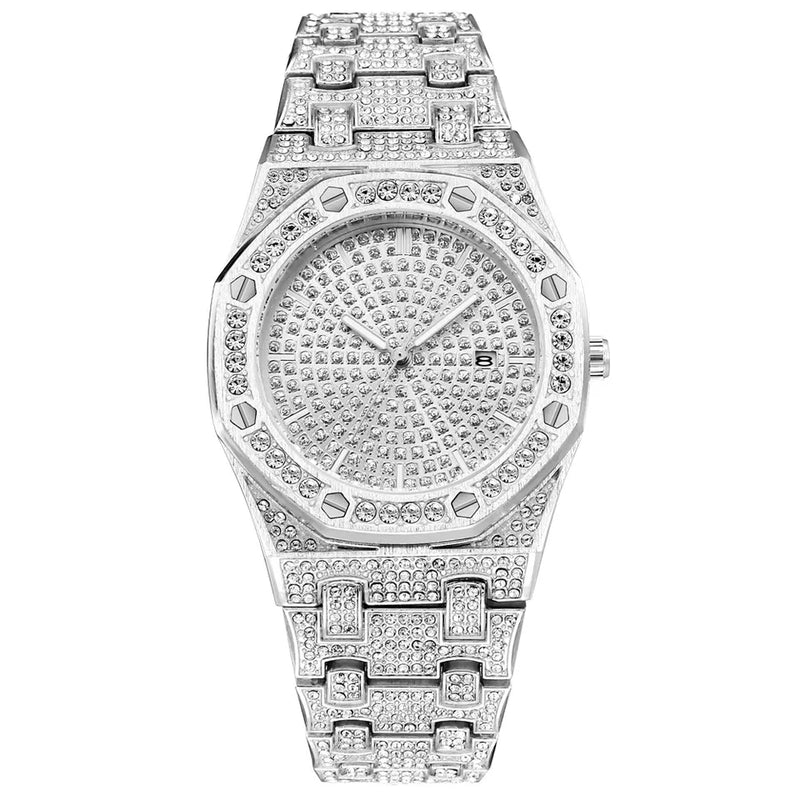 Big Daddy Baguette Diamond Watch