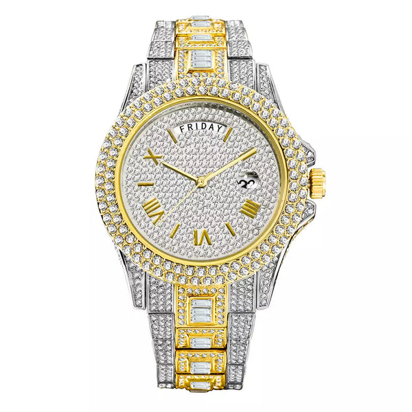 Big Daddy Bling Two Toned Watch