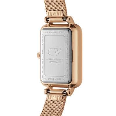 Daniel Wellington Quadro Pressed Melrose 20x26mm Women's Watch DW00100432