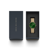 Daniel Wellington Petite Emerald Gold Watch