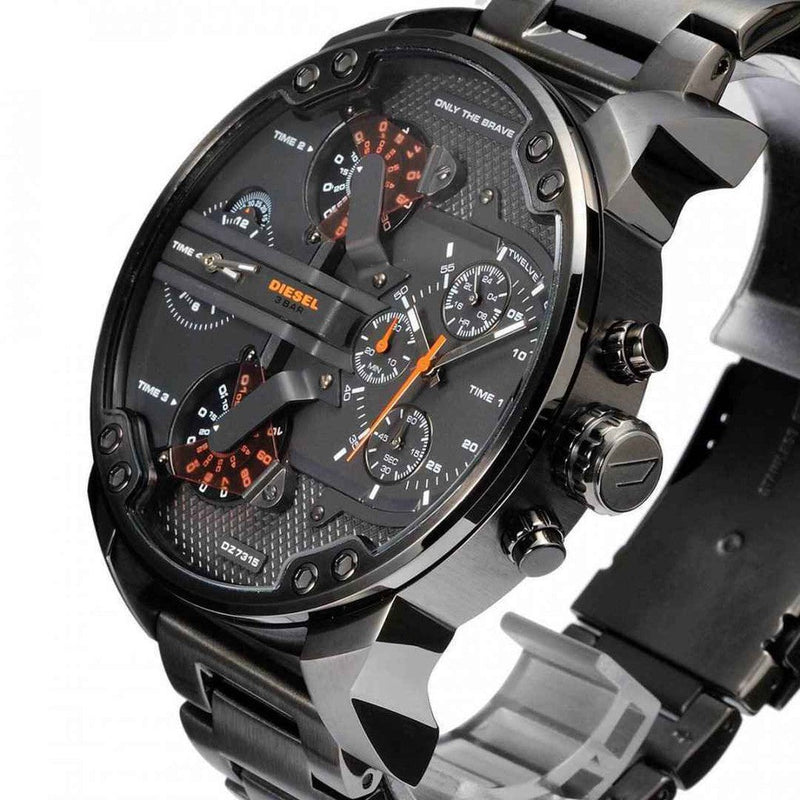 Diesel Big Daddy Chrono Men's Watch DZ7315 (DEFECT)